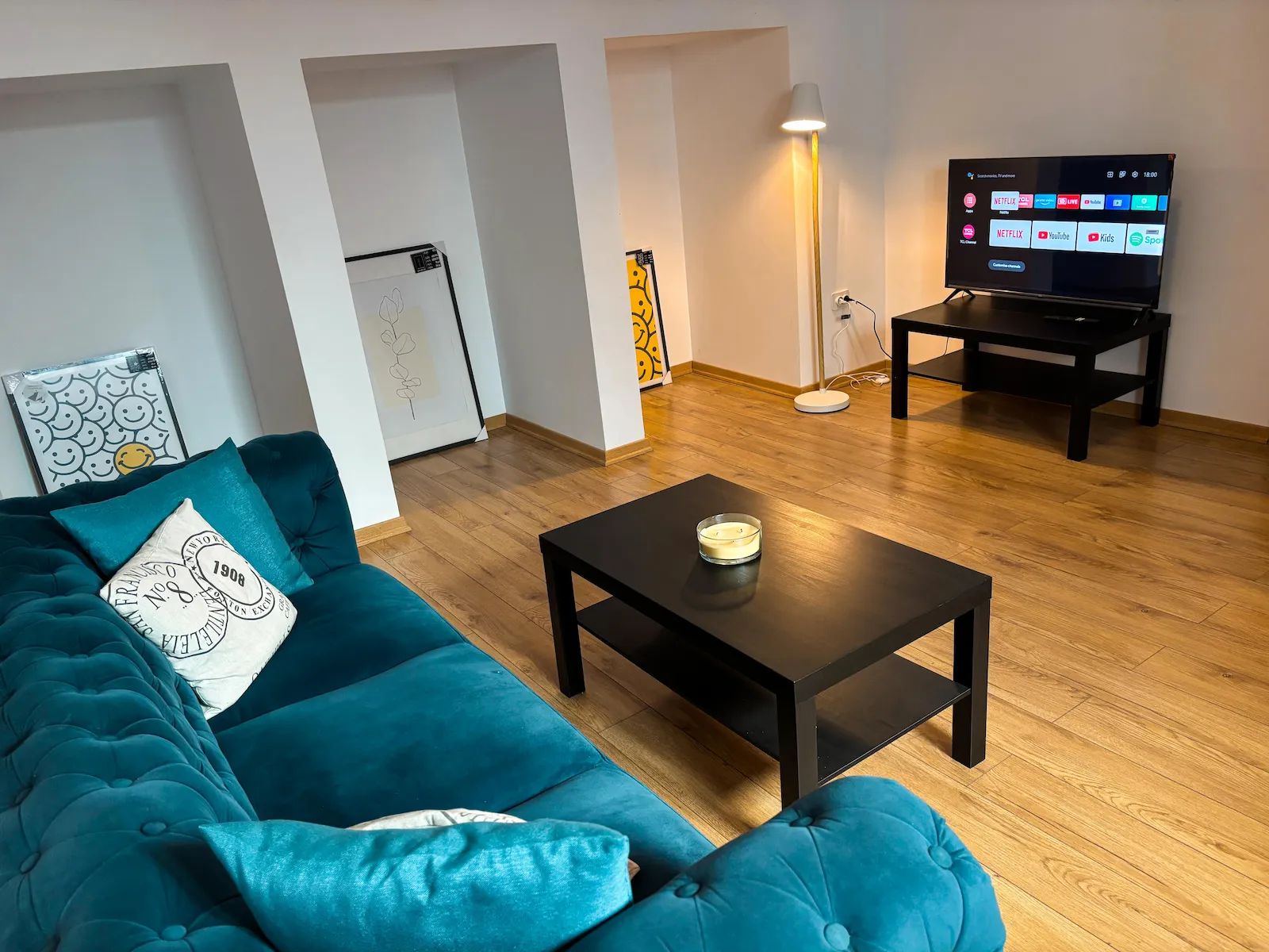 Living room seating area